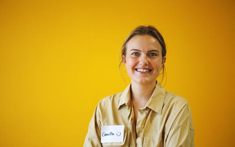 Pædagogstuderende Camilla Krogh
