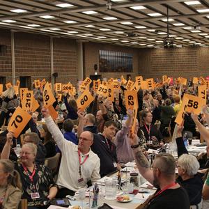 Arbejdsmiljø var højt på dagsordenen på BUPL's kongres 2024 