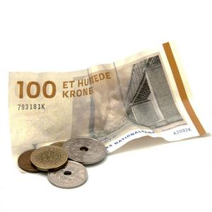 foto af 100 kr seddel