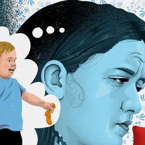 Illustration af moralsk stress