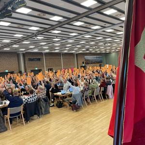 Foto fra BUPL's ekstraordinære kongres 2025