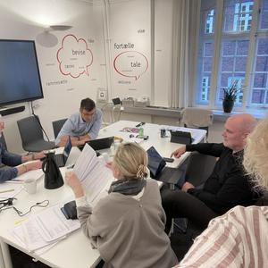 Foto af forhandlingsdelegation