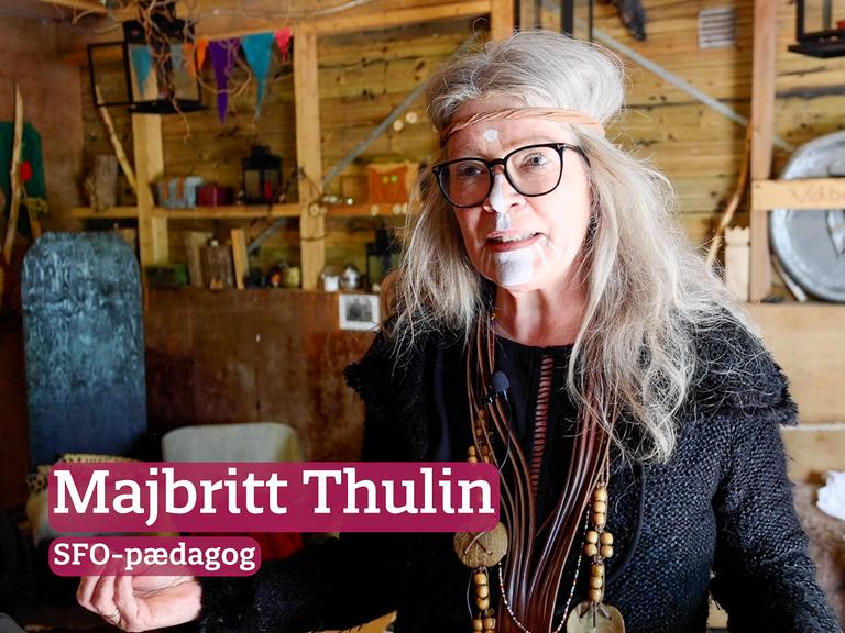 Majbritt Thulin, pædagog i Hastrupskolens SFO, Køge.