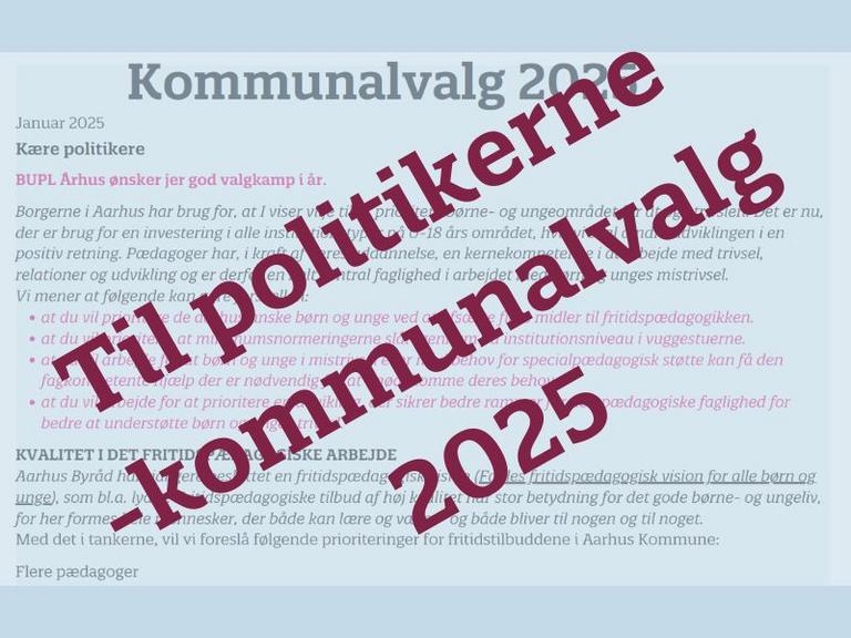 Billede af brev