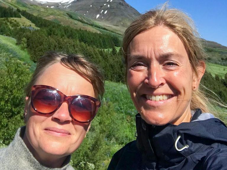 Lea Ringskou og Trine Ankerstjerne på Island til nordisk konference om fritidspædagogik.