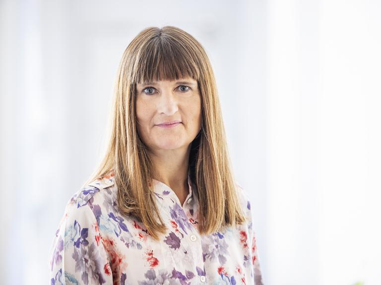 Pressefoto af Camilla Wang, forperson for Danske Professionshøjskoler