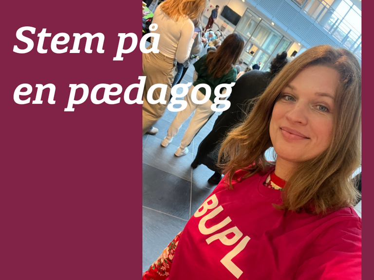 Louise Mehnke - stem på en pædagog