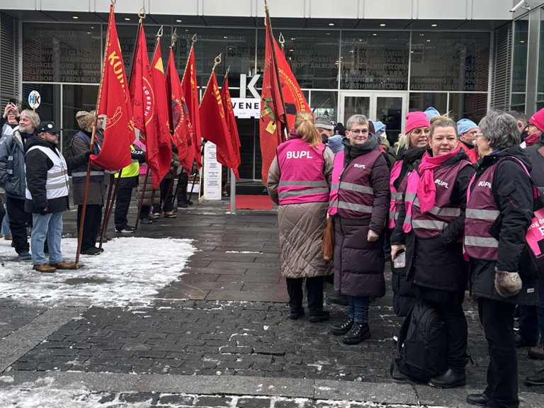 opbakning til bupl overenskomstforhandlingerne i 2026