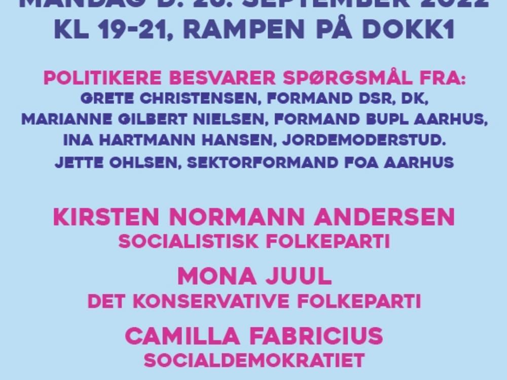 Flyer til arrangementet