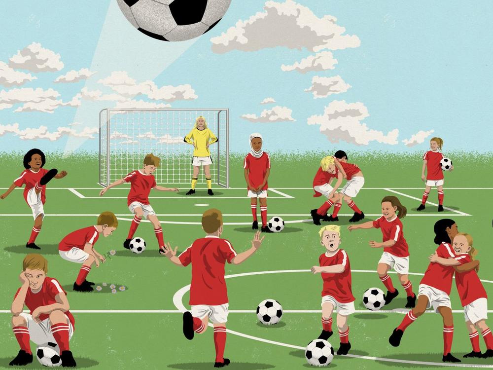 Alle børn kan opleve at få succes med en bold på en fodboldbane