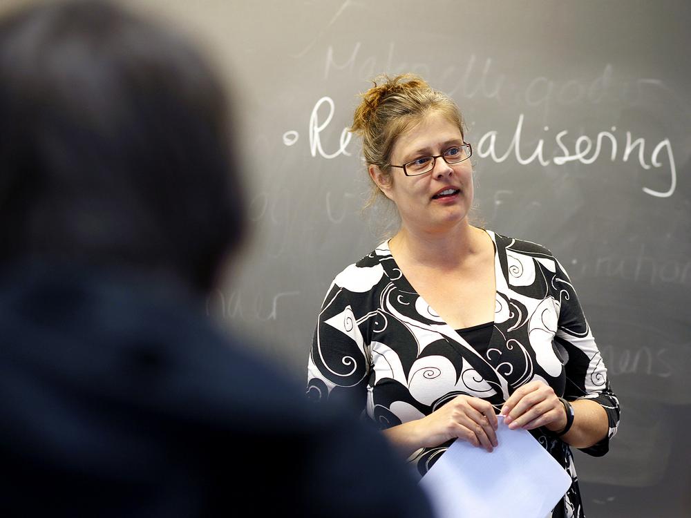 Underviser på efteruddannelse