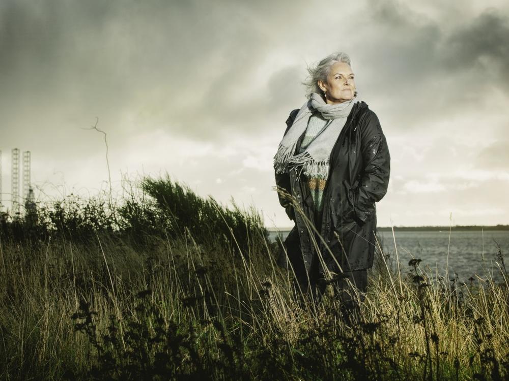 Elisa Rimpler ved Vesterhavet