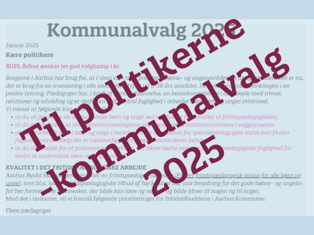 Billede af brev