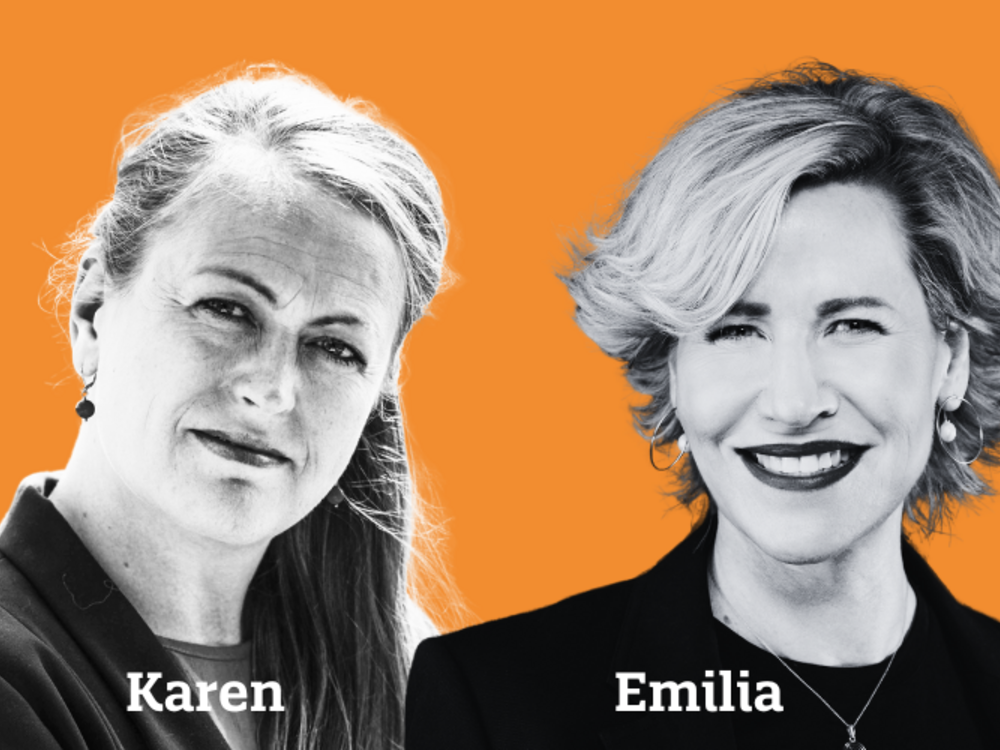 Emilia van Hauen og Karen Christina Spuur