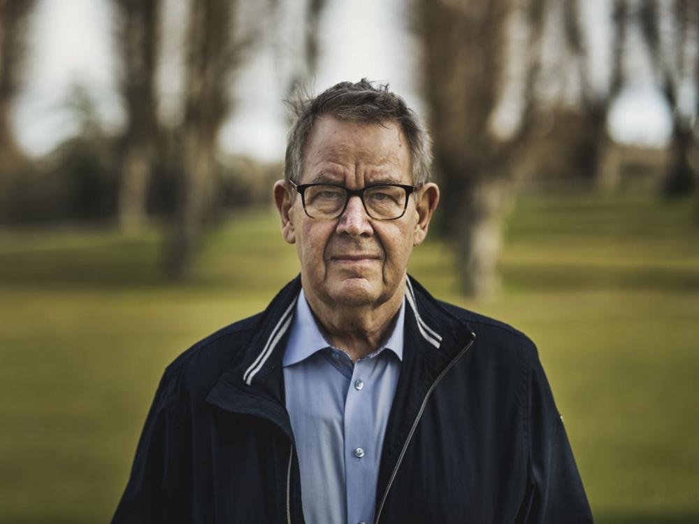 Portræt af Poul Nyrup Rasmussen