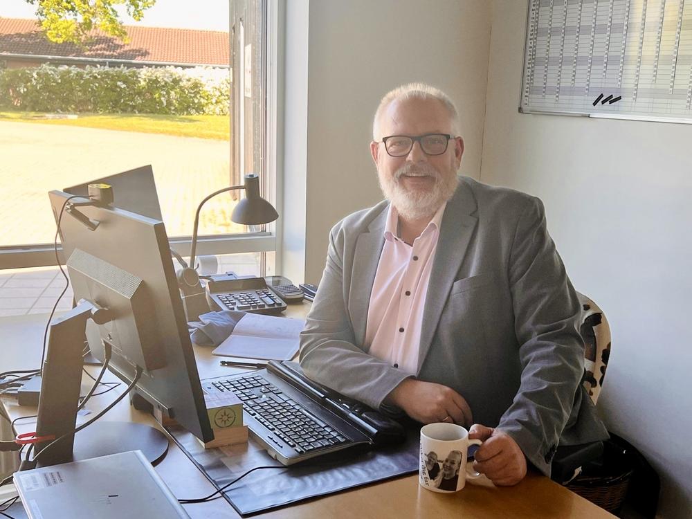 Foto af Peter Slifsgaard fra Kerteminde Kommune, distriktsleder på 0-6 års området