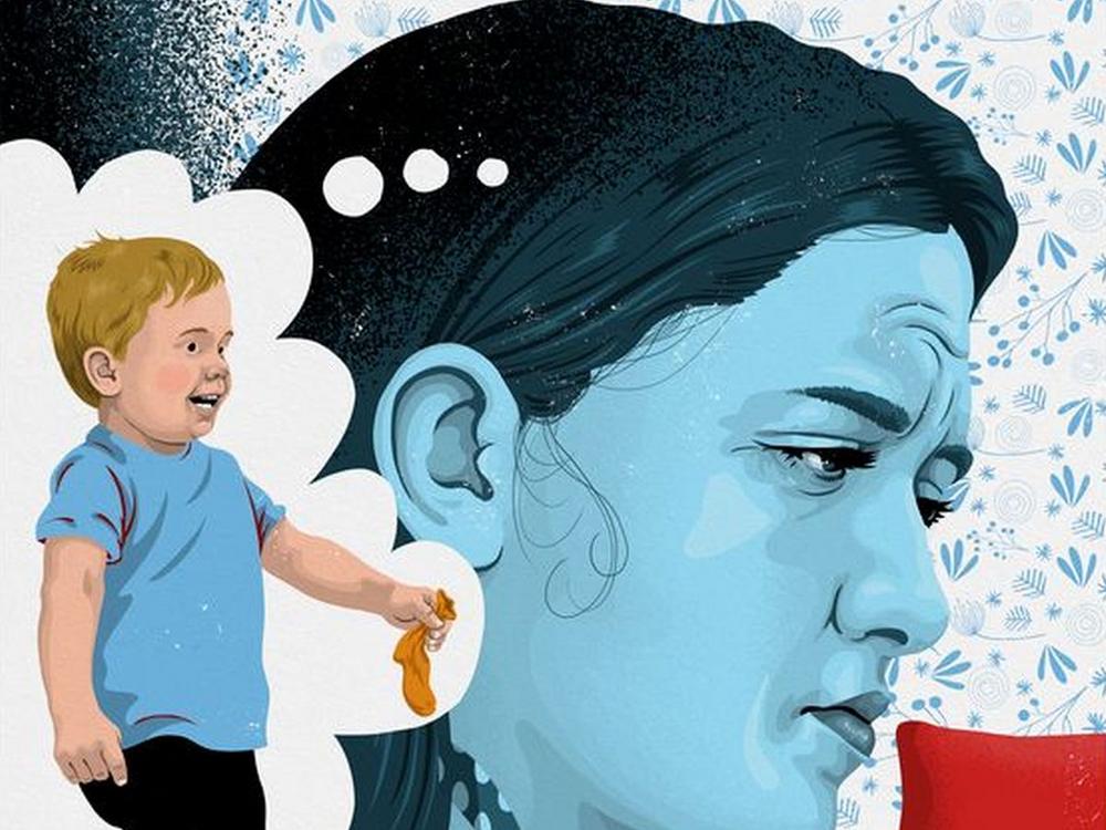 Illustration af moralsk stress