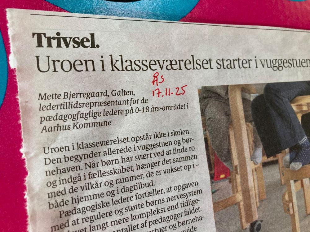 Billede af læserbrev