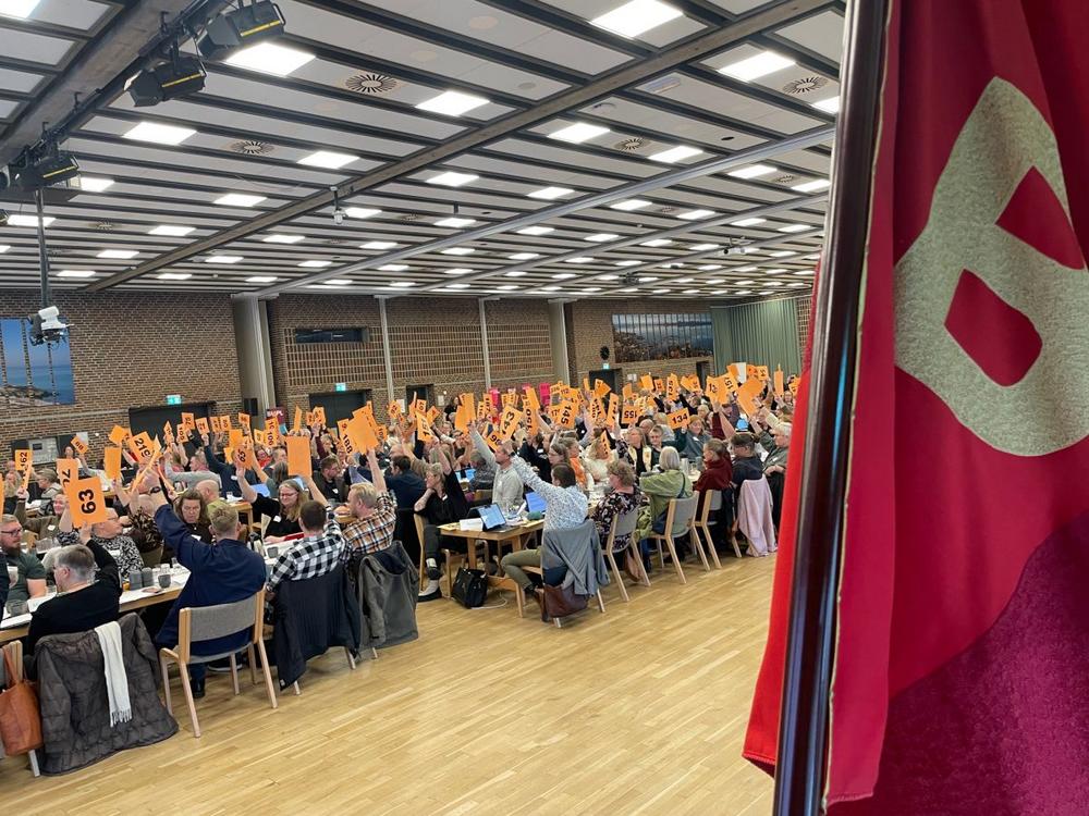 Foto fra BUPL's ekstraordinære kongres 2025