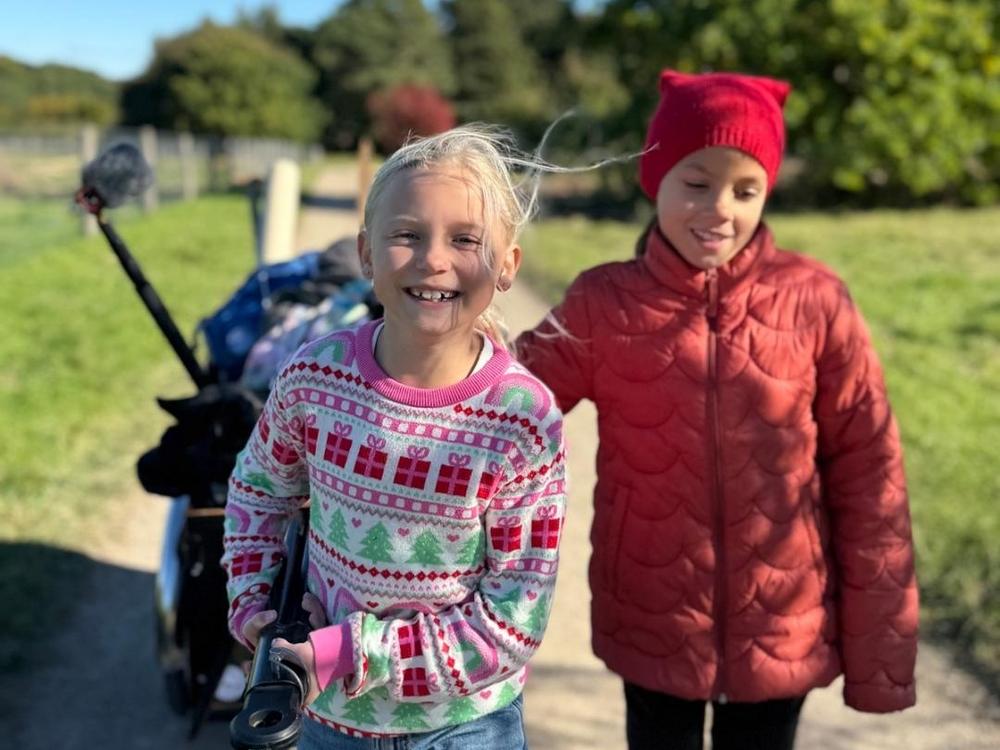 Foto fra Kongevejens Skole og SFI's optagelser af filmen 'Juleklokkens Hemmelighed'