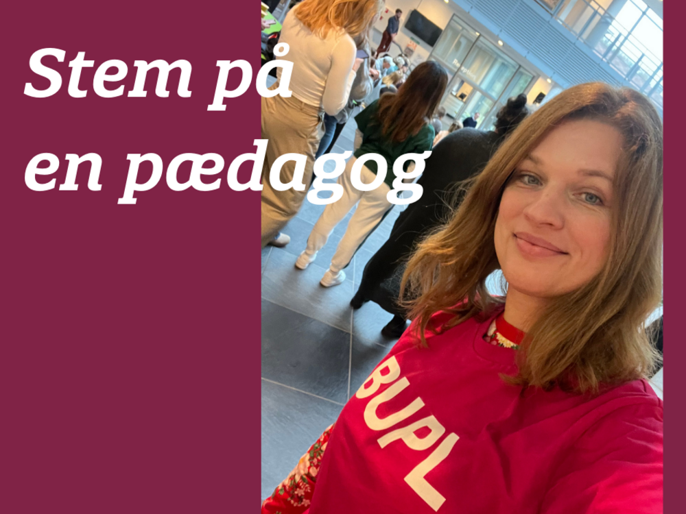 Louise Mehnke - stem på en pædagog