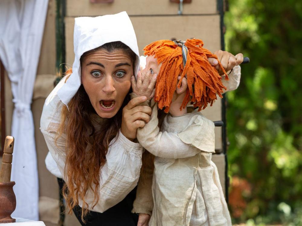 Foto af børneteater