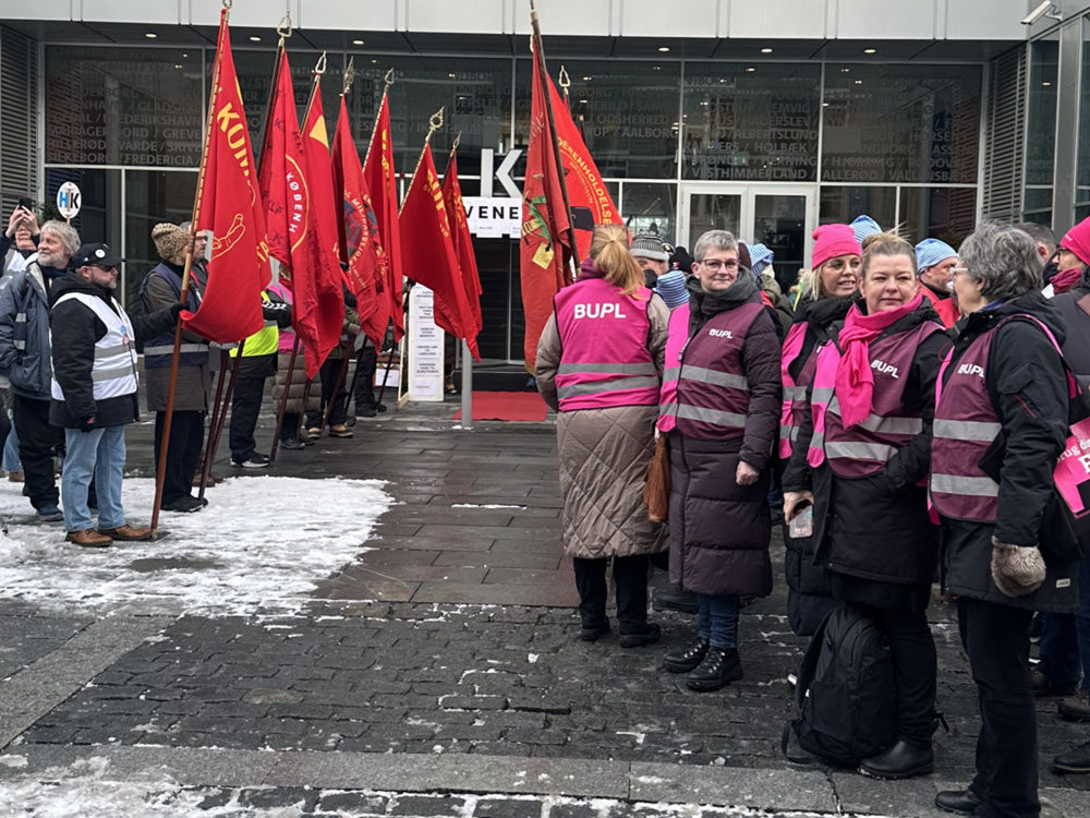 opbakning til bupl overenskomstforhandlingerne i 2026