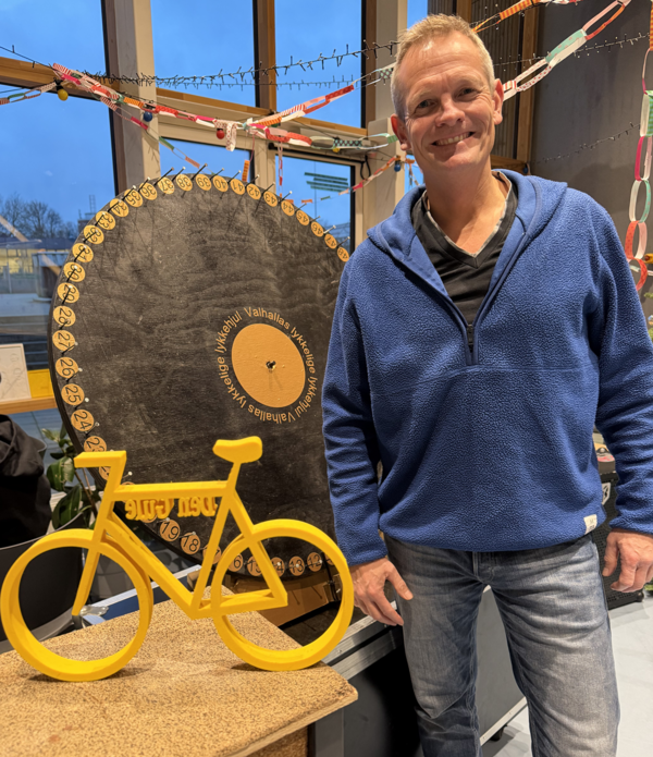 Christian Vestergaard, leder af fritidsklubben Den Gule Cykel i Viborg