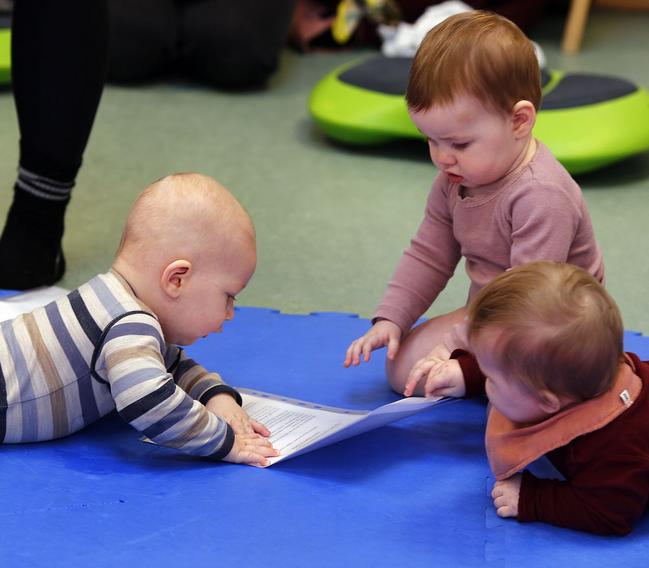 Tag med til babymotorik i Funder Børnehus