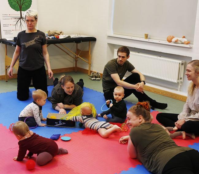 Tag med til babymotorik i Funder Børnehus