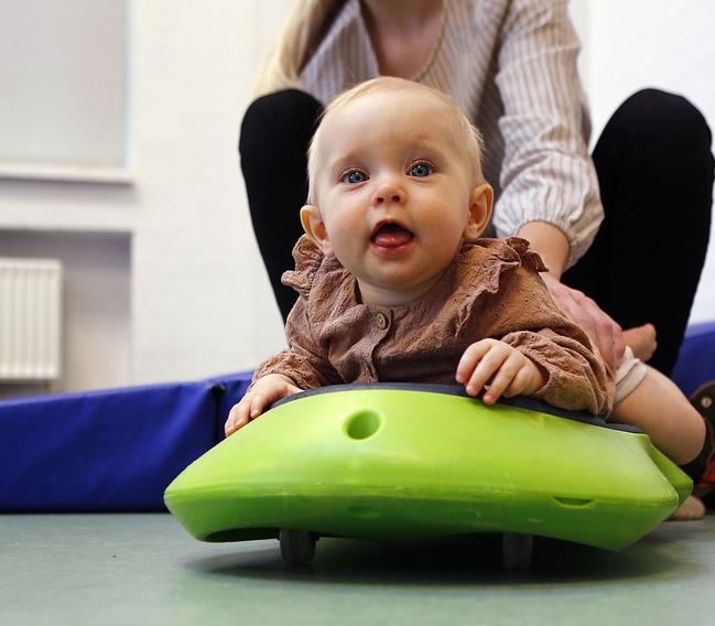 Tag med til babymotorik i Funder Børnehus