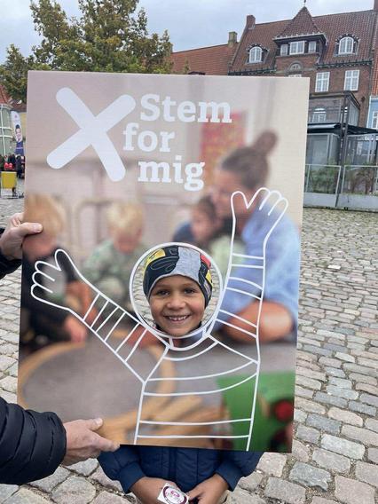 Plakatdag på Køge Torv