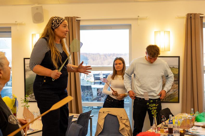 Legepaletten, Kit Nørgaard, fluesmækker