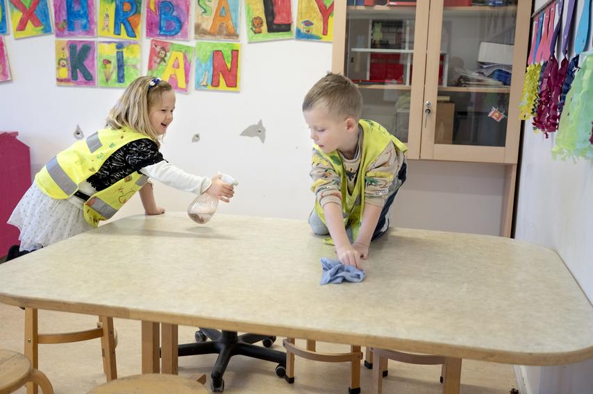 Dagens hjælper-ordning i Vibereden