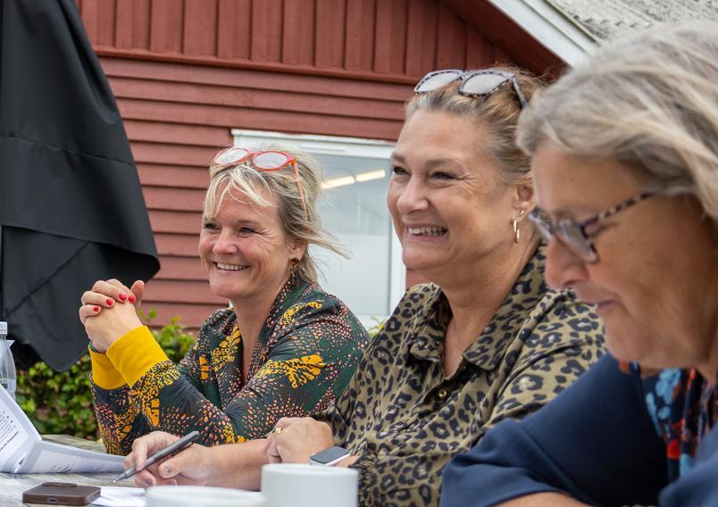 god stemning og frisk luft, ledertræf