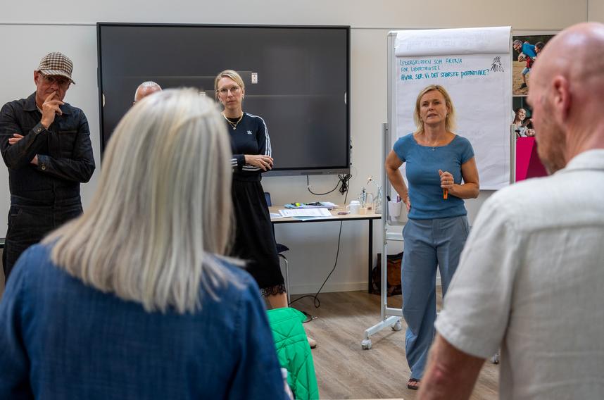 Ledertræf workshop