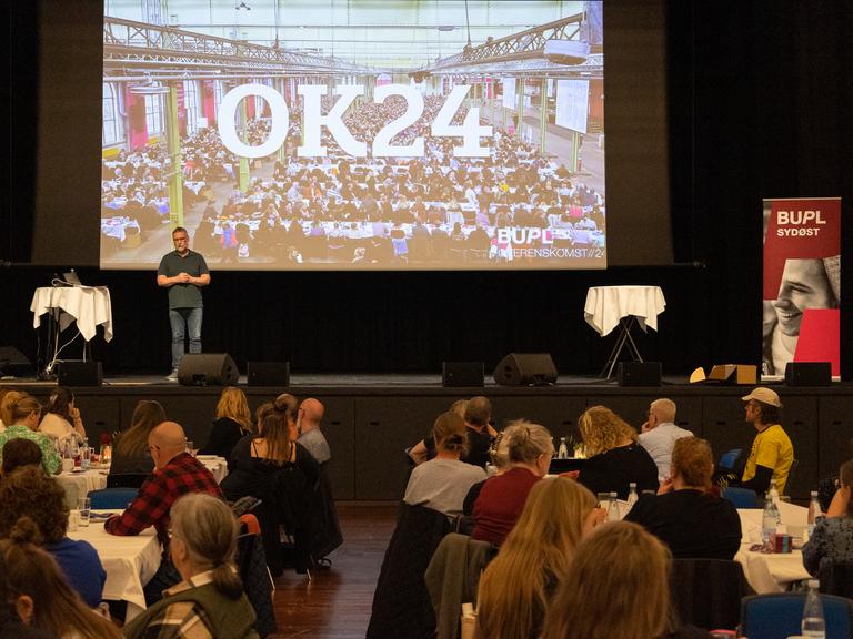 BUPL's Lars Søgaard satte rammen for OK24-forløbet på TR-topmødet i Ringsted