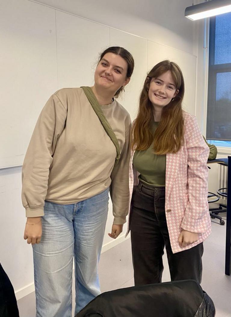 Sigrid og Sofie forum for leg workshop