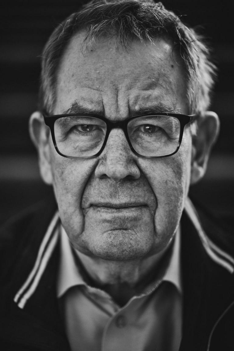 Portræt af Poul Nyrup Rasmussen